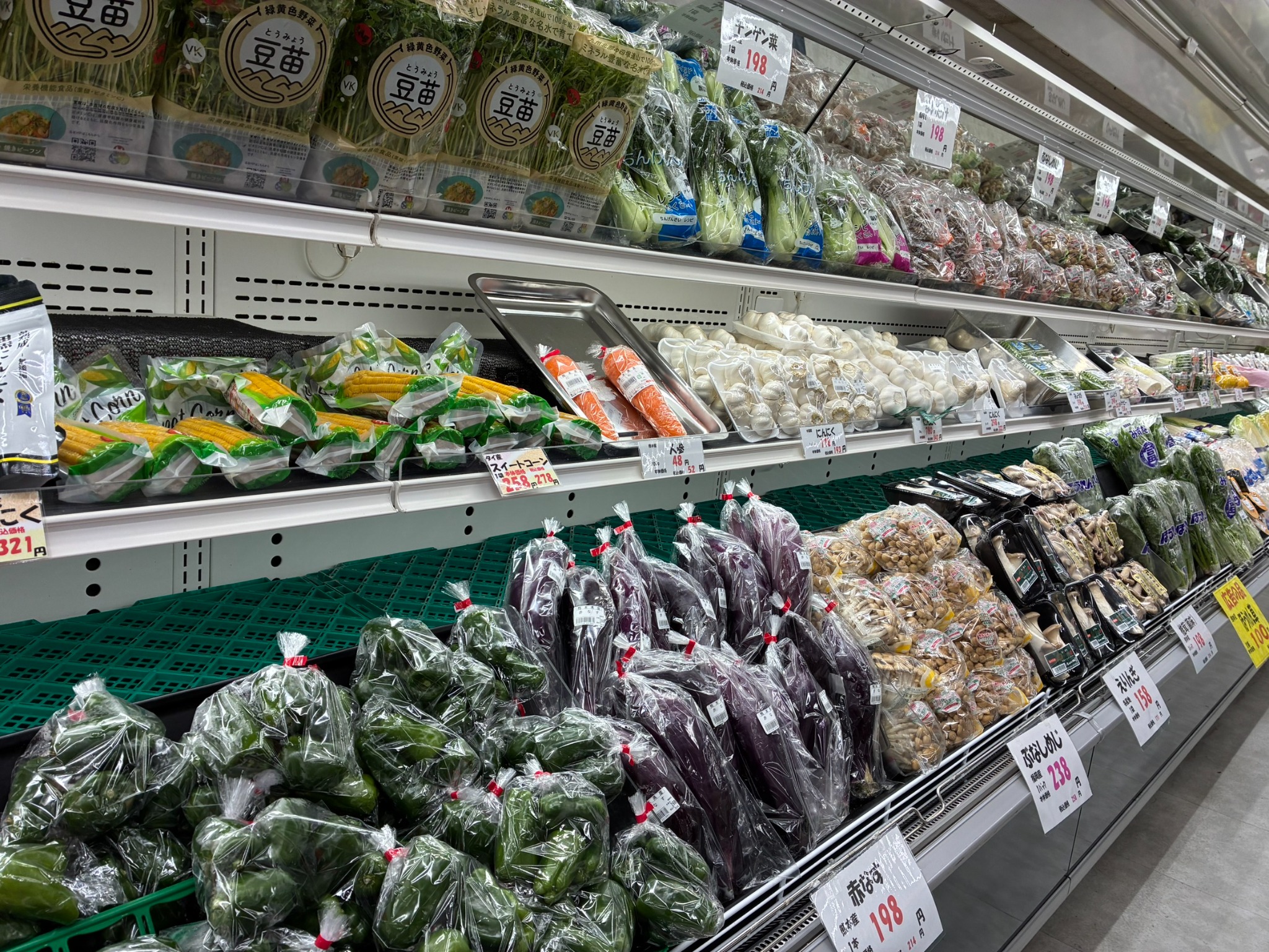 青果売り場